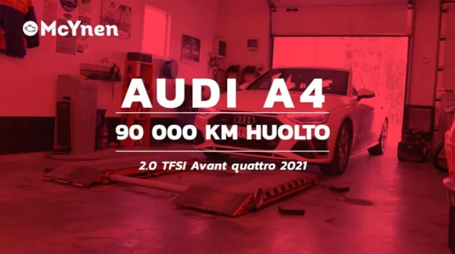 Tällä kertaa ajattelin julkaista jotain hieman erilaista. Jos olet joskus miettinyt, mitä auton määräaikaishuollossa oikeastaan tehdään, olen tiivistänyt sen tässä vajaaseen 12 minuuttiin. Jos et ole miettinyt, voit katsoa silti. Christoffer Björklund kuvasi videolle, kun tein oman autoni 90 000 km määräaikaishuollon. Kyseessä on vuosimallin 2021 Audi A4 Avant quattro 2.0 TFSI MHEV. Huoltoon kuului moottoriöljyn ja öljynsuodattimen, ilmansuodattimen ja raitisilmasuodattimen sekä jarrunesteiden vaihto ja 90 000 km kohdalla myös käynnistysgeneraattorin kiristimen ja moniurahihnan vaihto.

Samalla tarkistin muun muassa jarrulevyjen ja -palojen kunnon, mittasin renkaiden urasyvyydet ja kävin läpi muut huoltoon kuuluvat tarkastuskohteet. Ilmansuodattimen vaihtoväli on 90 000 km, joten tämä oli sen ensimmäinen vaihto. Mutta se oli niin likainen, että se pitäisi suosiolla vaihtaa parin vuoden välein kilometreistä riippumatta. Olen myös puolittanut alkuperäisen 30 000 km öljynvaihtovälin 15 000 kilometriin. Better safe than sorry.

Sivuhuomautus: kiristimen lukitukseen tarvittavaa VAG T10060A -erikoistyökalua ei työkalupakistani löydy, joten oli heittäydyttävä luovaksi. Lyhyen tuotekehityssession jälkeen tehtävään valikoitui 4 mm pultti.

Lopuksi kuittasin huollon auton järjestelmään testerillä ja kirjasin sen Audin erWin-palvelun kautta sähköiseen huoltokirjaan. Hetkeä myöhemmin uusi huoltomerkintä näkyi myös puhelimeni myAudi-apissa.

Ja vielä varmuuden vuoksi: videolla en yritä näyttää, miten 90 000 km huolto tehdään esim. merkkihuollossa tai toimia huolto-ohjeena. Mukana on vain poimintoja oman autoni huollon keskeisimmistä työvaiheista.

#autodiagnostiikkamies #McYnen

Den här gången tänkte jag publicera något lite annorlunda. Om du någon gång har funderat på vad som egentligen görs vid bilens periodiska service, har jag här sammanfattat det på knappt 12 minuter. Har du inte funderat på det, kan du titta ändå. Christoffer Björklund filmade då jag utförde 90 000 km-servicen på min egen bil. Det är en Audi A4 Avant quattro 2.0 TFSI MHEV av årsmodell 2021. Servicen omfattade byte av motorolja och oljefilter, luftfilter och kupéfilter (friskluftsfilter) samt bromsvätska och vid 90 000 km även byte av startgeneratorns spännare och multirem.

Samtidigt kontrollerade jag bland annat bromsskivornas och bromsbeläggens skick, mätte däckens mönsterdjup och gick igenom de övriga kontrollpunkterna som ingår i servicen. Luftfiltrets bytesintervall är 90 000 km, så det här var första gången det byttes. Men det var så smutsigt att det med fördel borde bytas vartannat år oberoende av körsträcka. Jag har också halverat det ursprungliga oljebytesintervallet på 30 000 km till 15 000 kilometer. Better safe than sorry.

En liten sidonotering: specialverktyget VAG T10060A som behövs för att låsa spännaren finns inte i min verktygslåda, så jag fick vara lite kreativ. Efter en kort produktutvecklingssession föll valet på en 4 mm bult.

Till sist kvitterade jag servicen i bilens system med testern och registrerade den i den elektroniska serviceboken via Audis erWin-tjänst. En liten stund senare syntes den nya serviceanteckningen också i myAudi-appen i min telefon.

Och för säkerhets skull: i videon försöker jag inte visa hur en 90 000 km-service utförs på t.ex. en märkesverkstad eller ge några serviceinstruktioner. Videon innehåller endast utvalda delar av de viktigaste arbetsmomenten när jag servade min egen bil.

#bildiagnostikmannen #McYnen